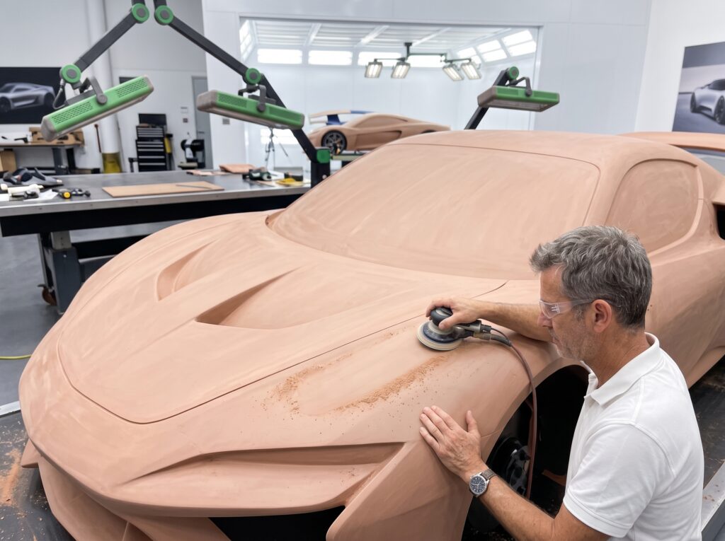 claymodelll supercar