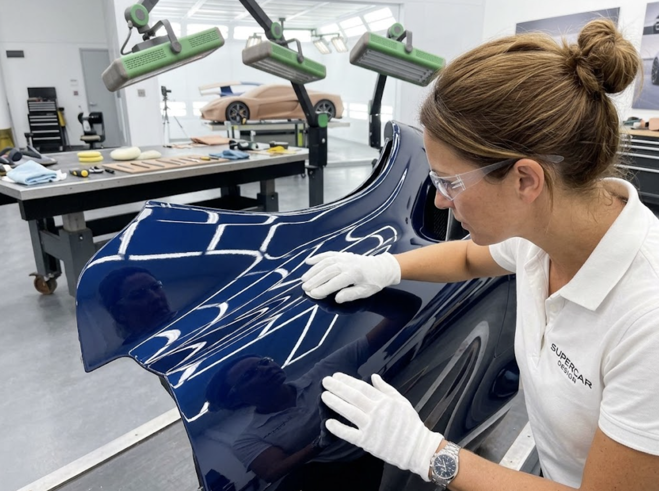 inspection paintwork for designmodell